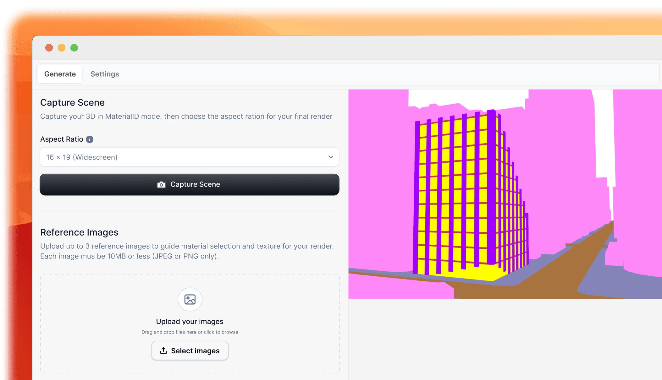 Capture your scene in one click